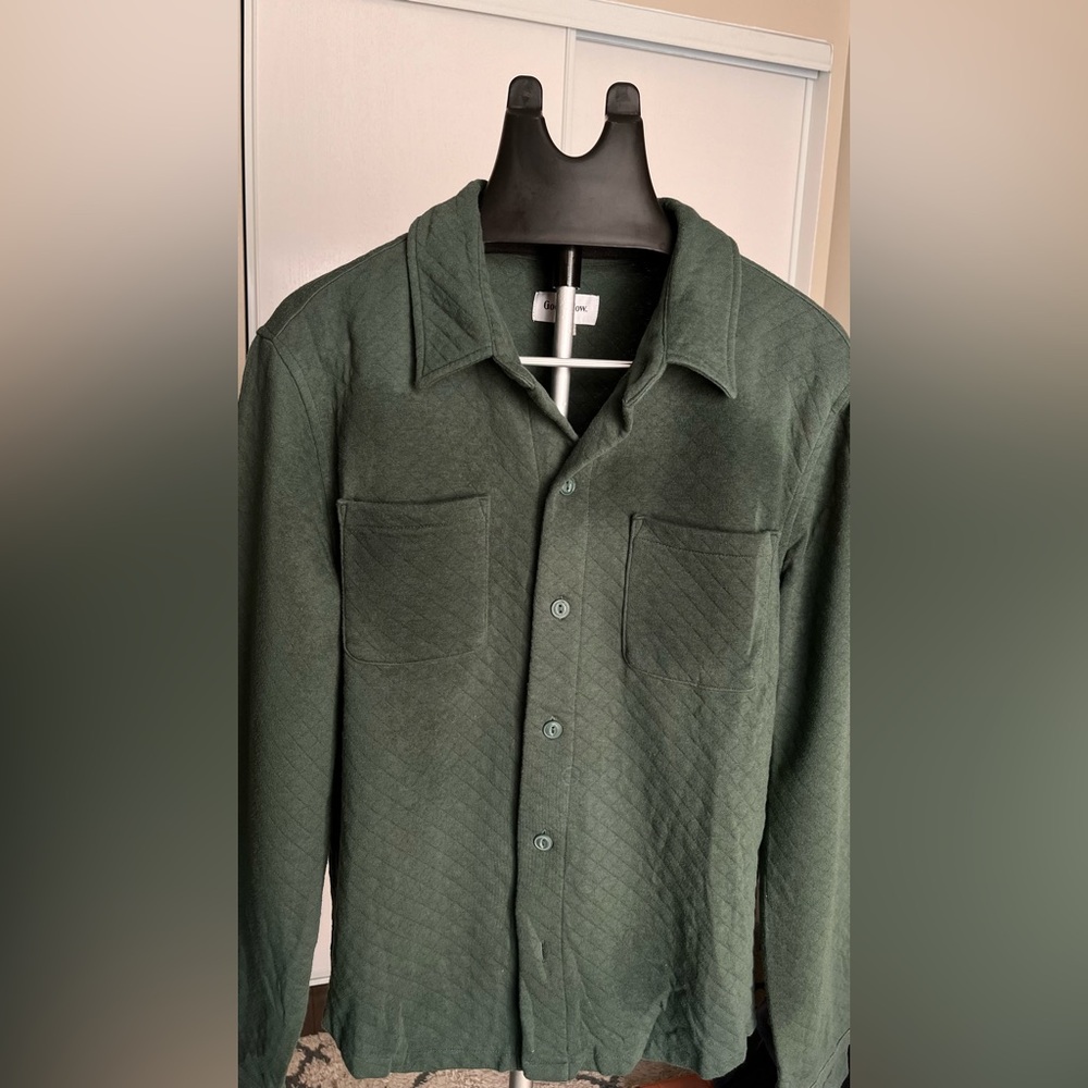 Goodfellow & CO Green Overshirt Size Large